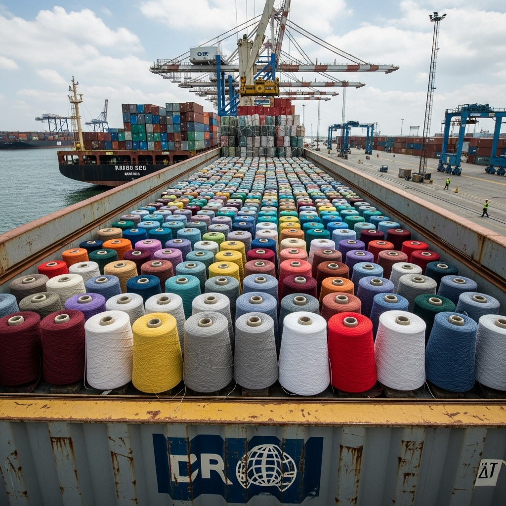 Global export logistics and shipping